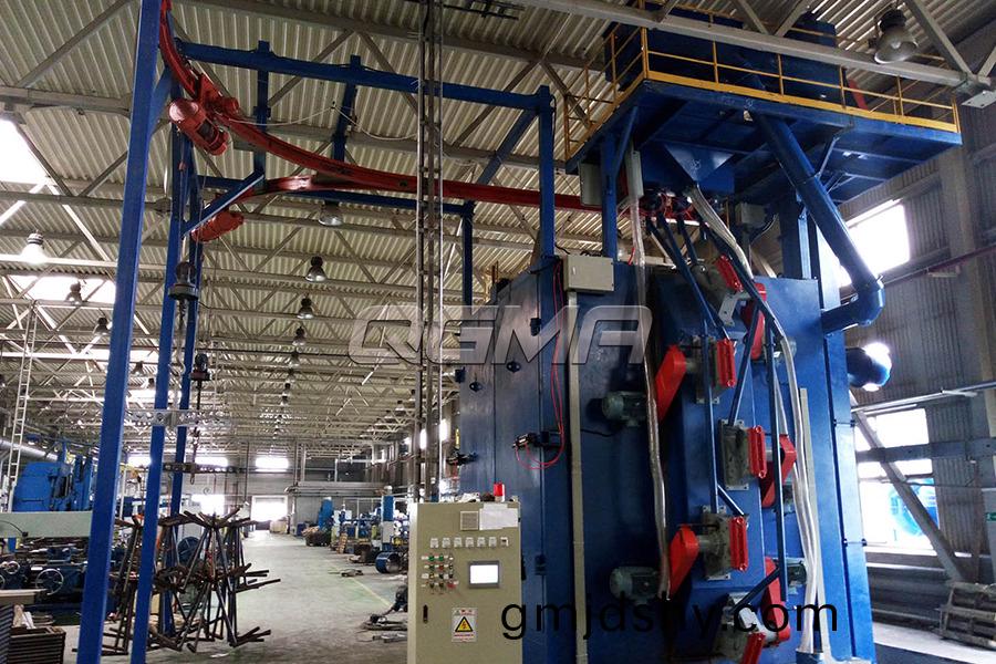 雙(shuang)弔鉤(gou)抛丸機