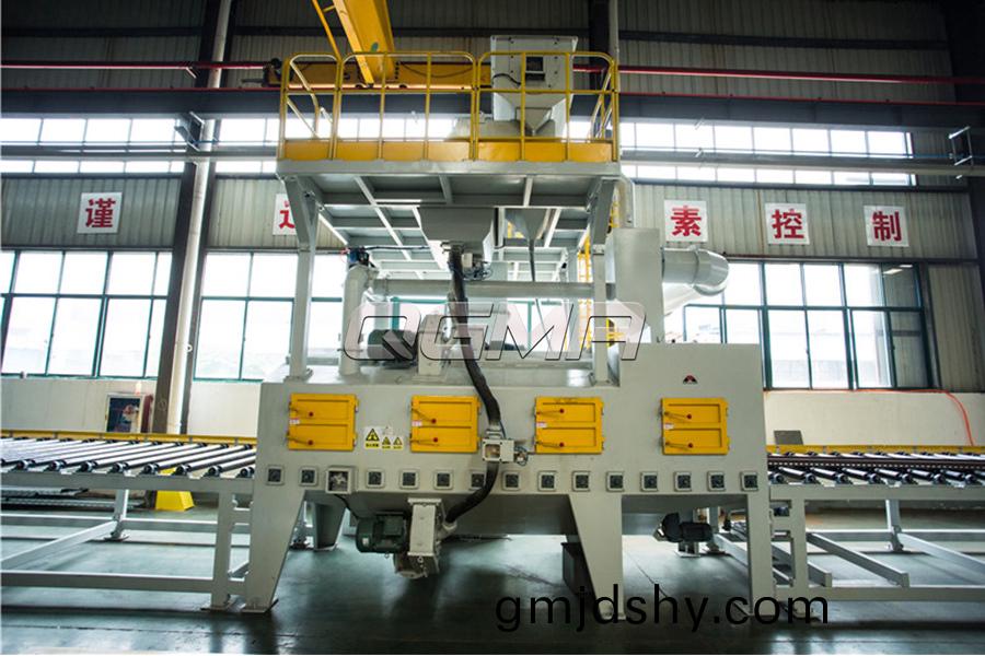 臥式(shi)輥道通(tong)過(guo)式(shi)抛(pao)丸機