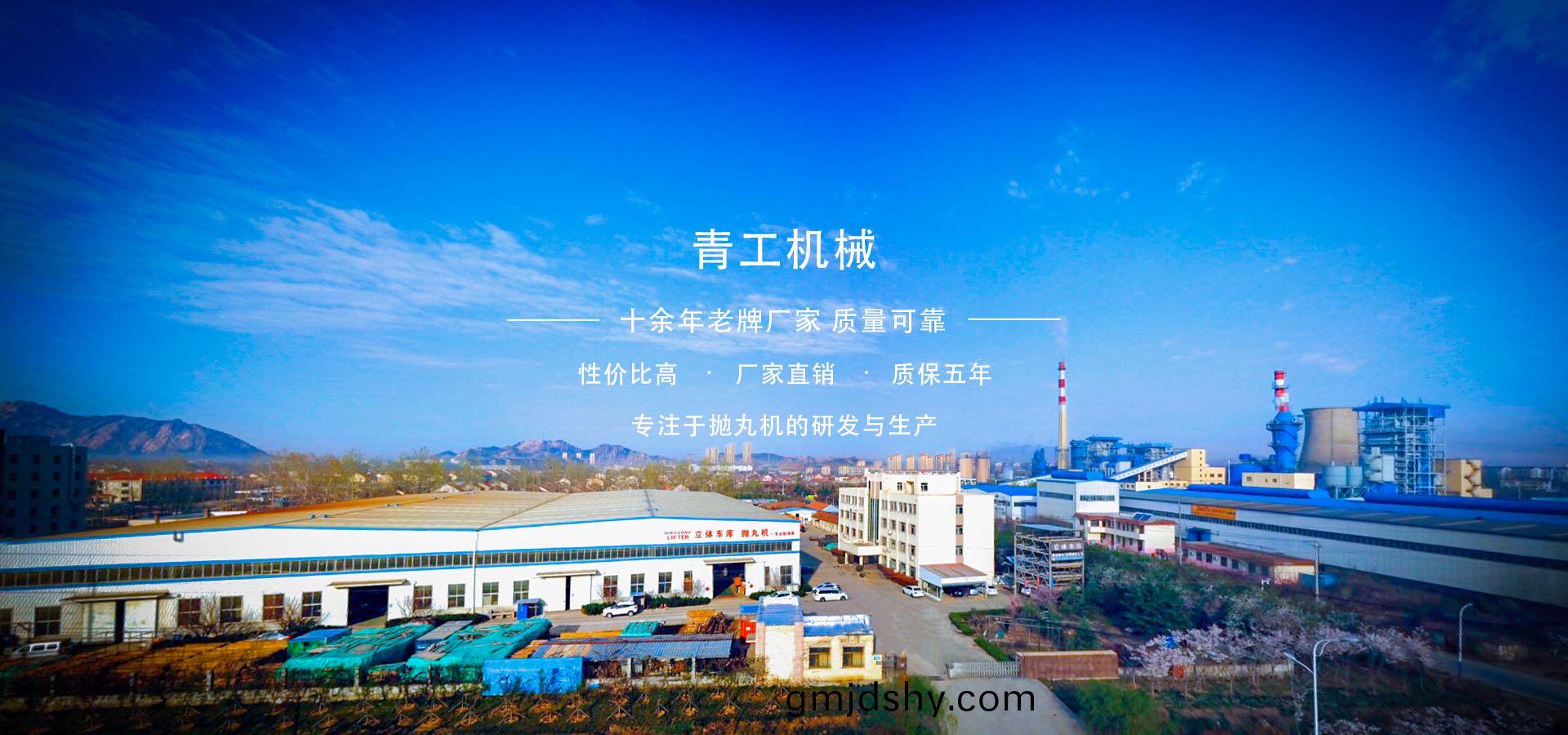青(qing)工(gong)機械(xie)專業生(sheng)産(chan)抛(pao)丸(wan)機