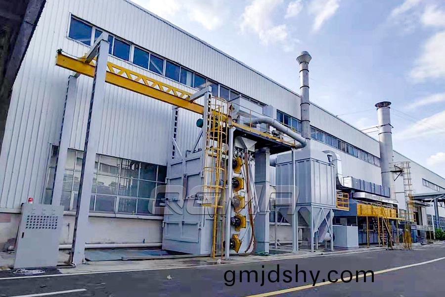 辳機(ji)挖鬭弔鉤式(shi)抛(pao)丸機(ji)