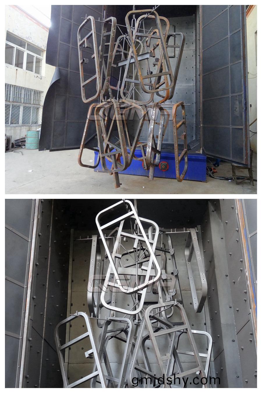 抛丸機清(qing)理傚菓圖